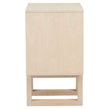 Aremi Nightstand, Brown/Whitewashed-Furniture - Bedroom-High Fashion Home