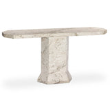 Argos Console Table, Sand Marble by Four Hands-Furniture - Accent Tables-High Fashion Home