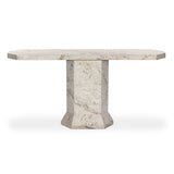 Argos Console Table, Sand Marble by Four Hands-Furniture - Accent Tables-High Fashion Home