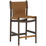 Argus Leather Bar & Counter Stool by Sunpan