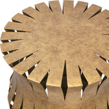 Arida Accent Table, Gold-Furniture - Accent Tables-High Fashion Home