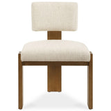 Arienzo Dining Chair, Ivory, Set of 2-Furniture - Dining-High Fashion Home