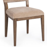 Arima Dining Chair Set of 2, Wheat Husk-Furniture - Dining-High Fashion Home