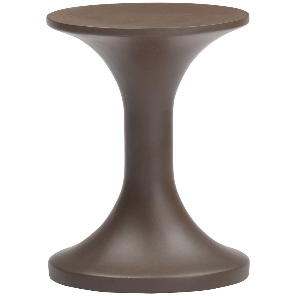 Arka Side Table, Brown-Furniture - Accent Tables-High Fashion Home