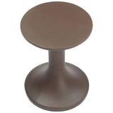 Arka Side Table, Brown-Furniture - Accent Tables-High Fashion Home