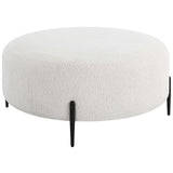 Arles Large Ottoman, White