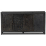 Arlington 4 Door Sideboard, Espresso-Furniture - Storage-High Fashion Home