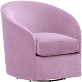 Arlo Swivel Chair, Vance Amethyst