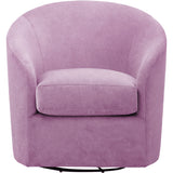 Arlo Swivel Chair, Vance Amethyst