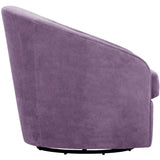 Arlo Swivel Chair, Vance Amethyst