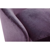 Arlo Swivel Chair, Vance Amethyst