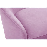 Arlo Swivel Chair, Vance Amethyst