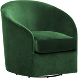 Arlo Swivel Chair, Vance Emerald