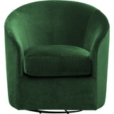 Arlo Swivel Chair, Vance Emerald