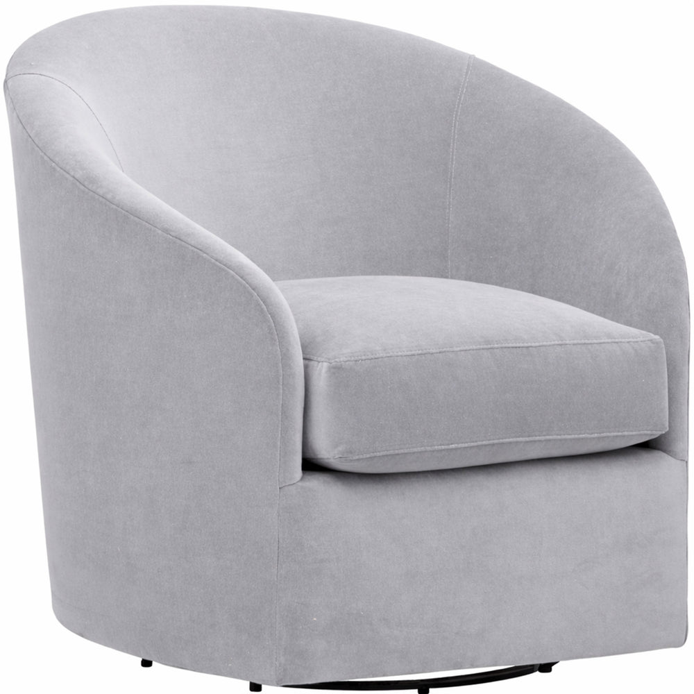 Arlo Swivel Chair, Vance Mist