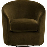 Arlo Swivel Chair, Vance Olive
