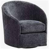 Arlo Swivel Chair, Vickie Charcoal