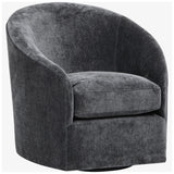 Arlo Swivel Chair, Vickie Charcoal