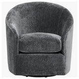 Arlo Swivel Chair, Vickie Charcoal