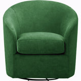 Arlo Swivel Chair, Vance Emerald