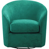 Arlo Swivel Chair, Vance Teal