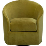 Arlo Swivel Chair, Vance Wasabi