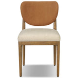 Arlow Leather Dining Chair, Antwerp Natural, Set of 2 by Four Hands-Furniture - Dining-High Fashion Home