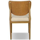 Arlow Leather Dining Chair, Antwerp Natural, Set of 2 by Four Hands-Furniture - Dining-High Fashion Home