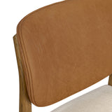 Arlow Leather Dining Chair, Antwerp Natural, Set of 2 by Four Hands-Furniture - Dining-High Fashion Home