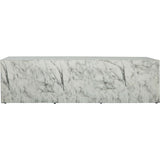 Arno Rectangular Coffee Table, White