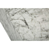 Arno Rectangular Coffee Table, White