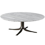 Aro Cocktail Table, Satin Bronze-Furniture - Accent Tables-High Fashion Home