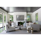 Aro Cocktail Table, Satin Bronze-Furniture - Accent Tables-High Fashion Home