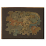 Arrowhead Canyon by Benjamin Galvan, Walnut Floater by Four Hands-Accessories Artwork-High Fashion Home