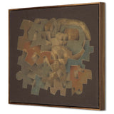 Arrowhead Canyon by Benjamin Galvan, Walnut Floater by Four Hands-Accessories Artwork-High Fashion Home