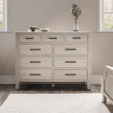Artemis 9 Drawer Dresser, Natural