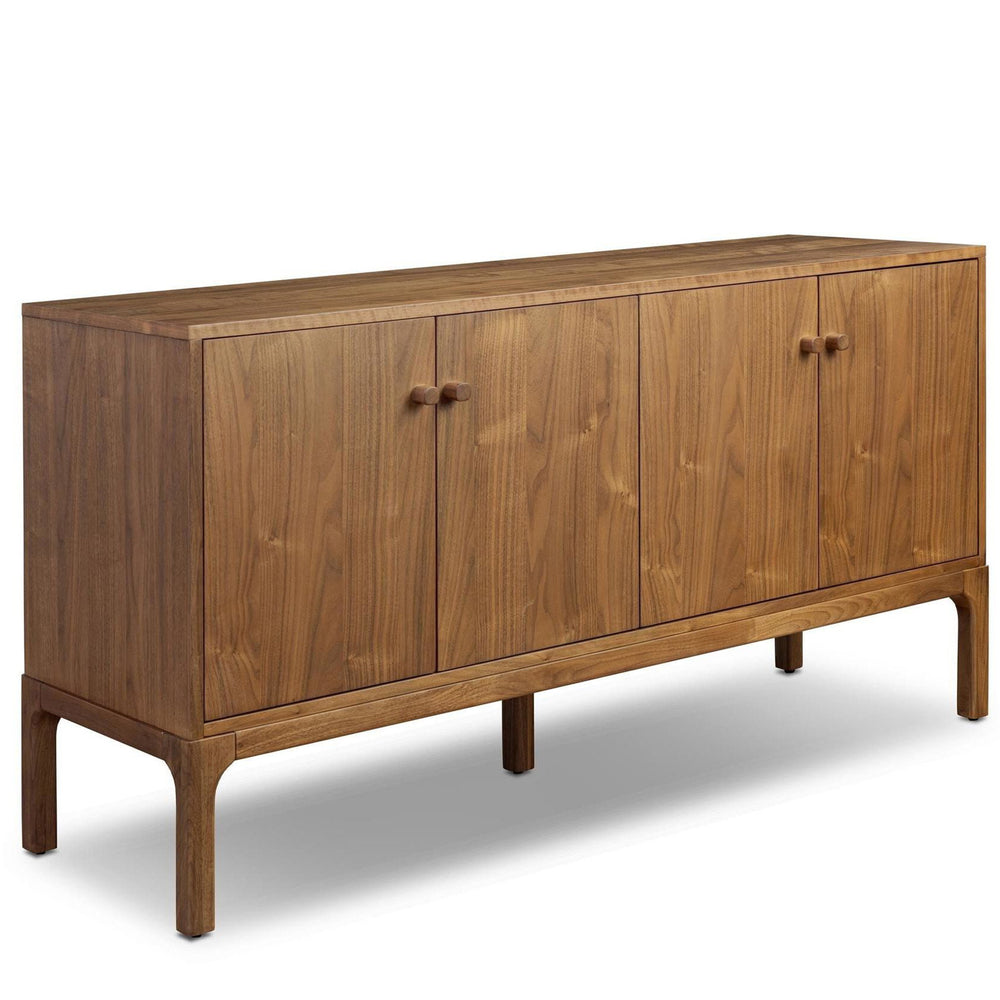 Arturo 4 Door Sideboard, Natural by Four Hands-Furniture - Storage-High Fashion Home