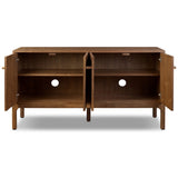 Arturo 4 Door Sideboard, Natural by Four Hands-Furniture - Storage-High Fashion Home