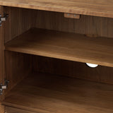 Arturo 4 Door Sideboard, Natural by Four Hands-Furniture - Storage-High Fashion Home