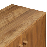 Arturo 4 Door Sideboard, Natural by Four Hands-Furniture - Storage-High Fashion Home