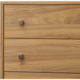 Arturo 9 Drawer Dresser, Natural Walnut-Furniture - Bedroom-High Fashion Home