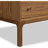 Arturo 9 Drawer Dresser, Natural Walnut-Furniture - Bedroom-High Fashion Home