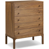 Arturo Chest, Natural Walnut-Furniture - Bedroom-High Fashion Home