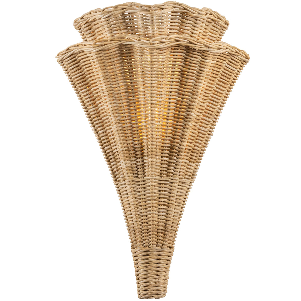 Arverne Wall Sconce, Vintage Gold Leaf