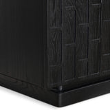 Asbury Media Console, Black by Four Hands-Furniture - Storage-High Fashion Home