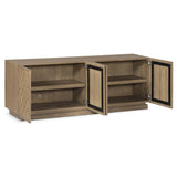 Asbury Media Console, Light Wash by Four Hands-Furniture - Storage-High Fashion Home