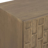 Asbury Media Console, Light Wash by Four Hands-Furniture - Storage-High Fashion Home