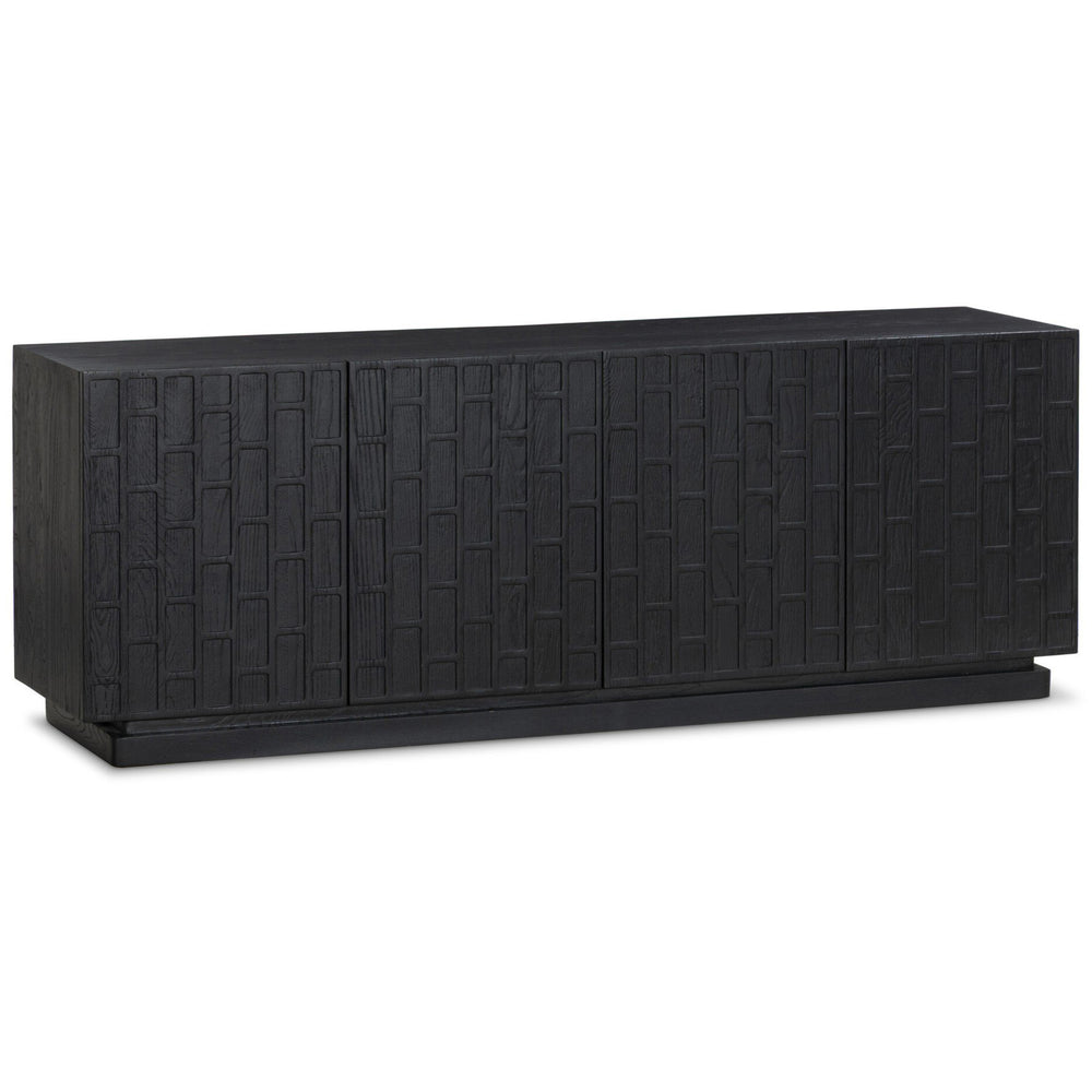 Ashbury Media Console, Black by Four Hands