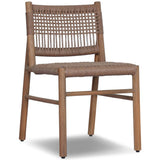 Ashe Outdoor Dining Chair, Tanned Weave, Set of 2 by Four Hands