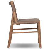 Ashe Outdoor Dining Chair, Tanned Weave, Set of 2 by Four Hands